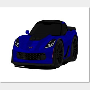 Z06 NAVY Posters and Art